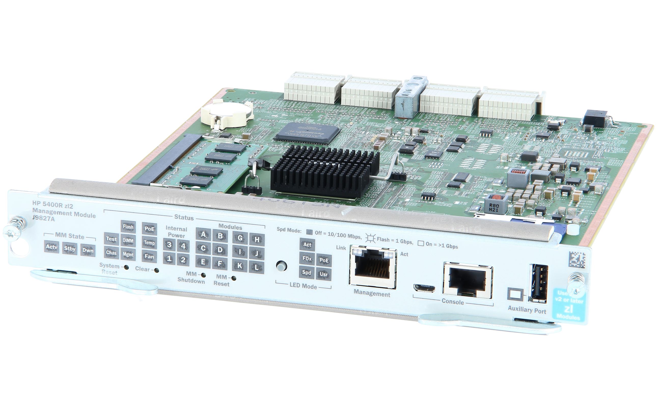 Модуль управления HPE Aruba J9827A (5400R zl2) Модуль управления HPE Aruba J9827A (5400R zl2)
